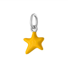 Load image into Gallery viewer, Itty Bitty Yellow Wishing Star Charm