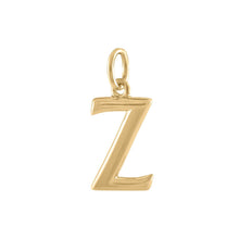 Load image into Gallery viewer, Initial Charm in Gold Vermeil