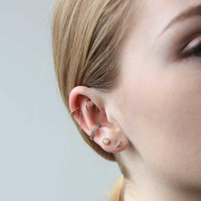 Load image into Gallery viewer, North Star Studs in Sterling Silver
