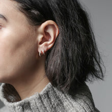 Load image into Gallery viewer, Mini Eternity Hoop Earrings
