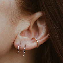 Load image into Gallery viewer, Eternity Arc Ear Cuff
