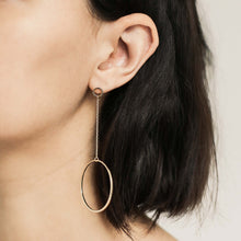 Load image into Gallery viewer, Equilibrium Hoop Earrings

