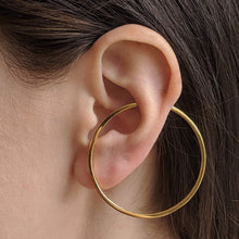 Load image into Gallery viewer, Large Illusion Hoops
