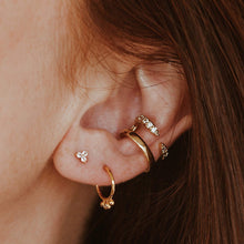 Load image into Gallery viewer, Mini Crystal Trinity Studs
